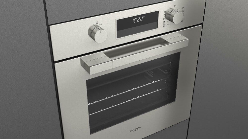 Fulgor FUTO 6011 P MT IX Urbantech Forno elettrico pirolitico cm. 60 - inox