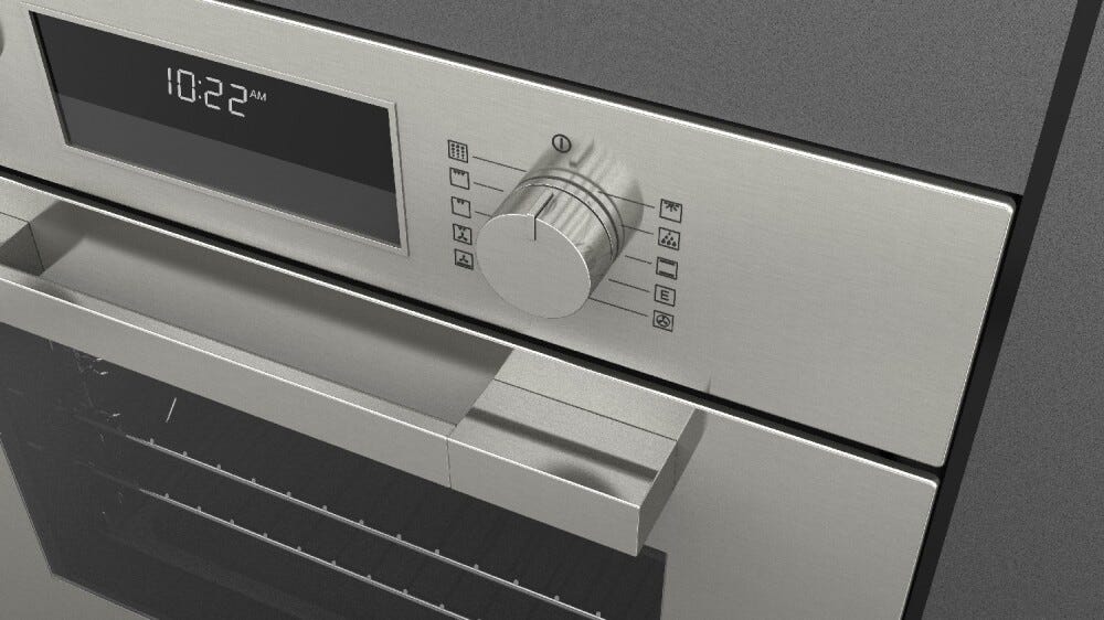 Fulgor FUTO 6011 P MT IX Urbantech Forno elettrico pirolitico cm. 60 - inox