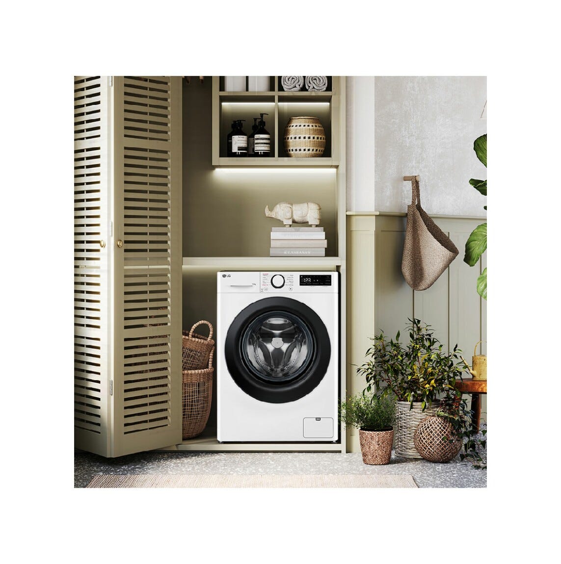 LG F4R3013NSWB Lavatrice cm. 60 - capacità 13 kg - bianco