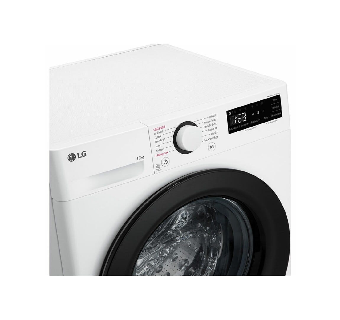LG F4R3013NSWB Lavatrice cm. 60 - capacità 13 kg - bianco