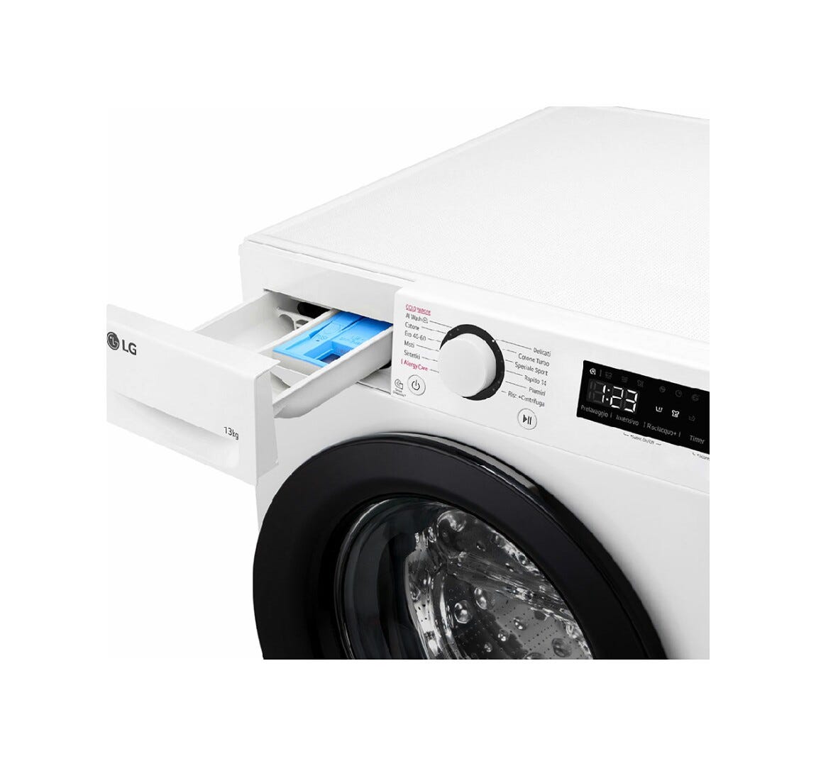 LG F4R3013NSWB Lavatrice cm. 60 - capacità 13 kg - bianco