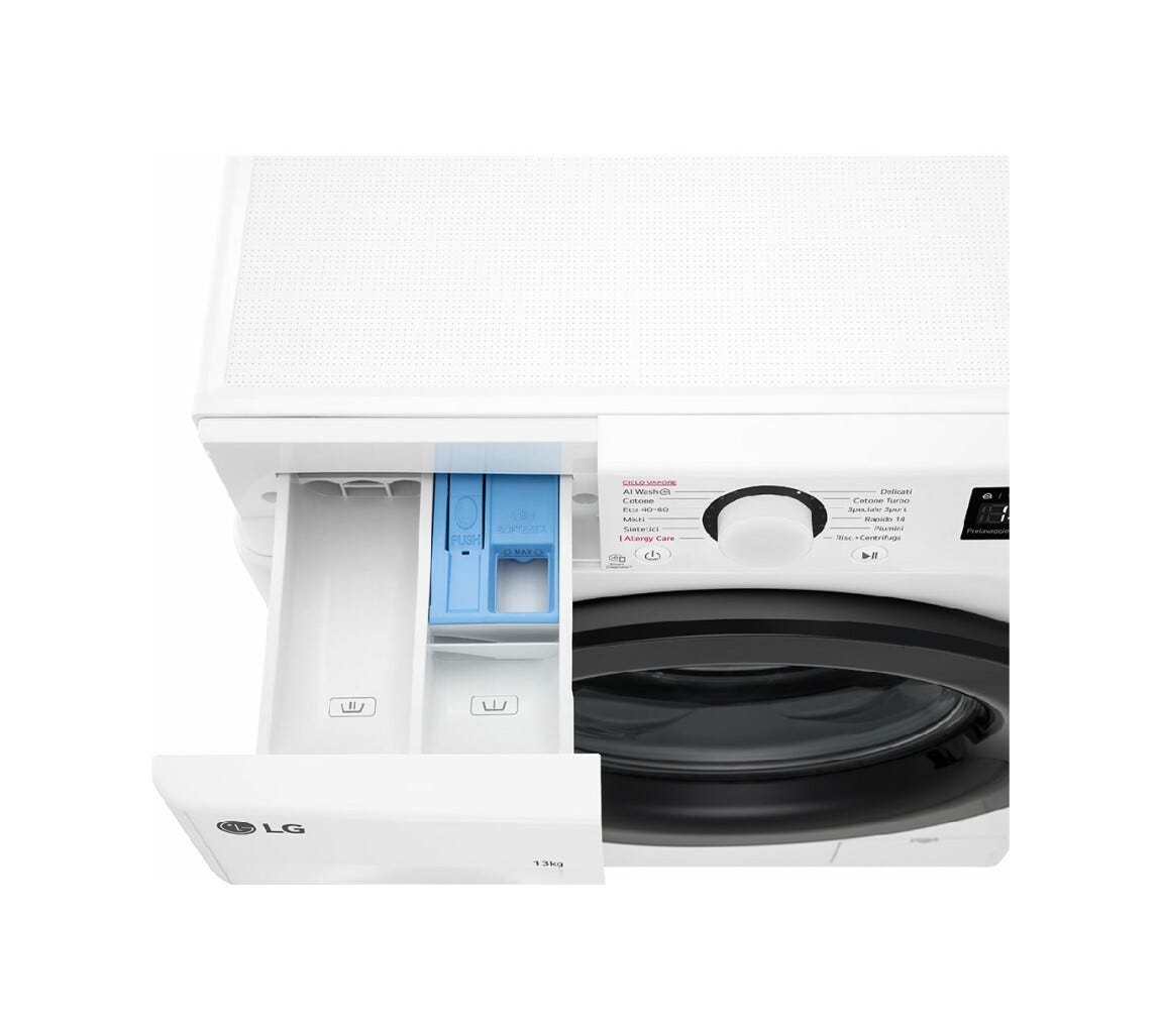 LG F4R3013NSWB Lavatrice cm. 60 - capacità 13 kg - bianco
