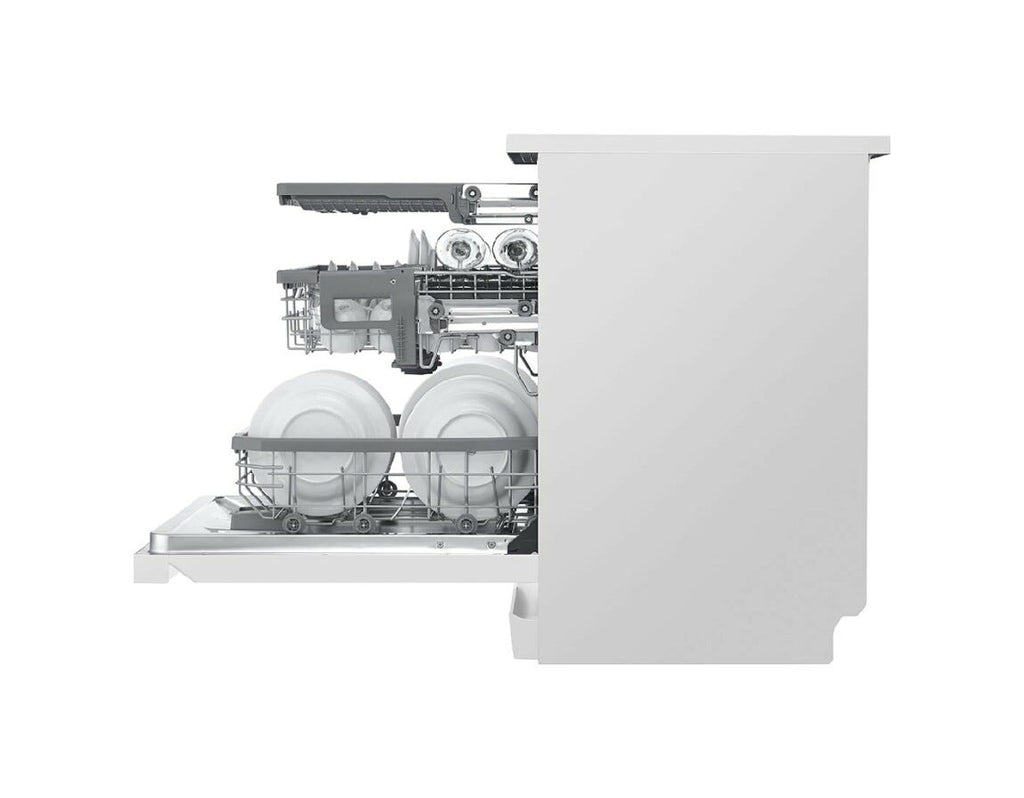 LG DF365FWS Lavastoviglie a libera installazione cm. 60 - 14 coperti - bianco
