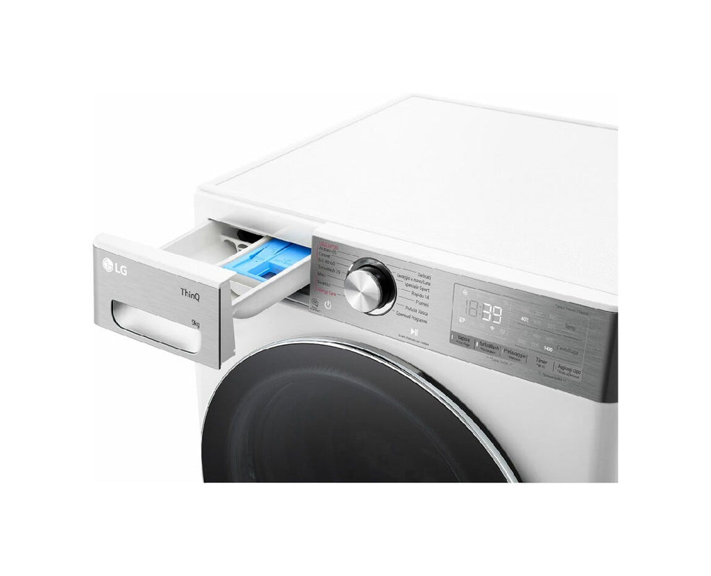LG F4R9009TPWC Lavatrice cm. 60 - capacità 9 kg - bianco