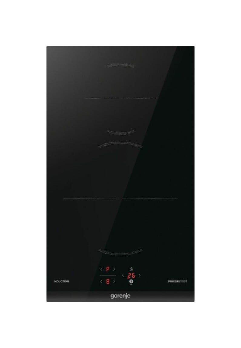 Gorenje GI3201BC G400 Piano cottura a induzione domino cm. 30 - vetro nero