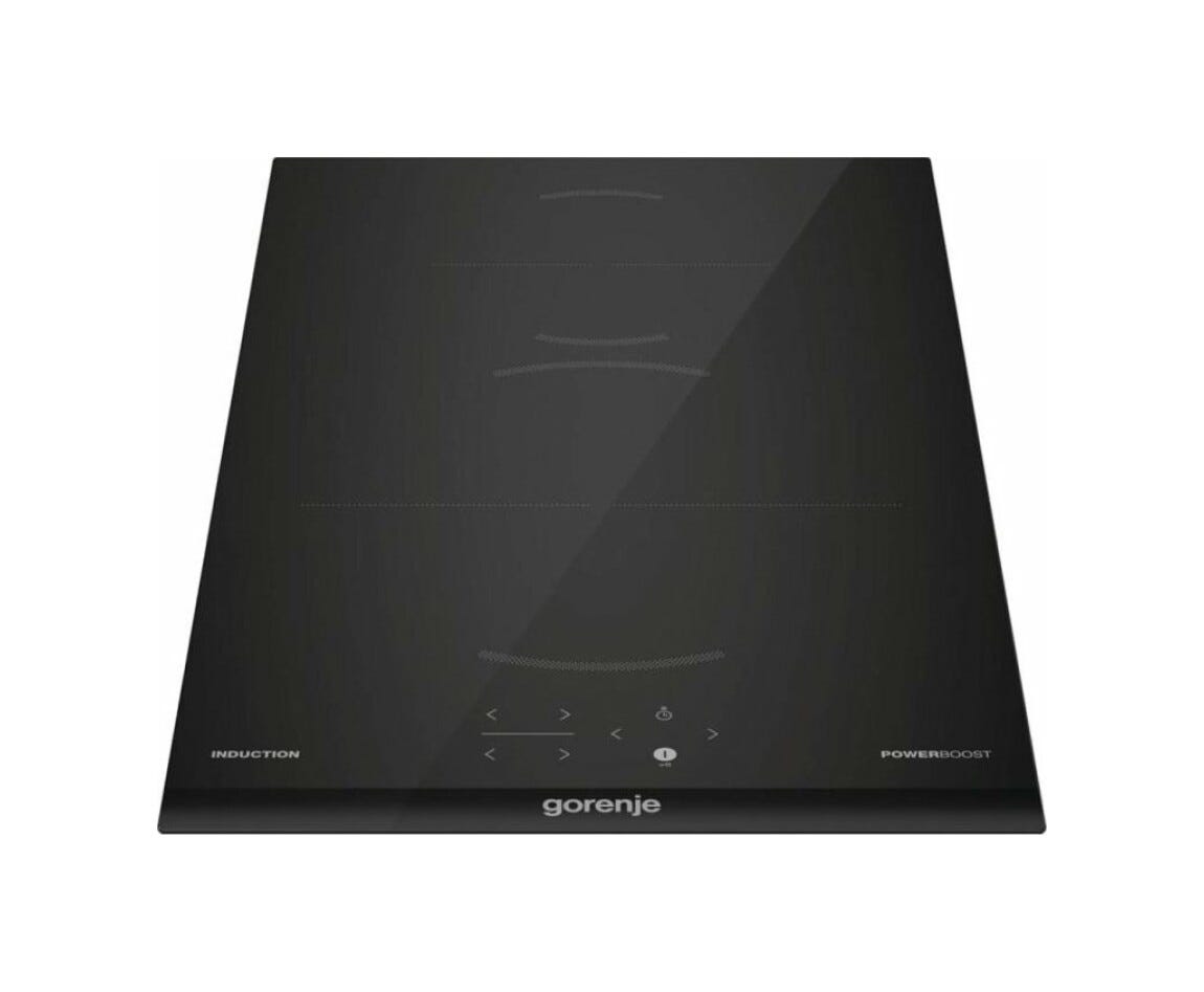 Gorenje GI3201BC G400 Piano cottura a induzione domino cm. 30 - vetro nero