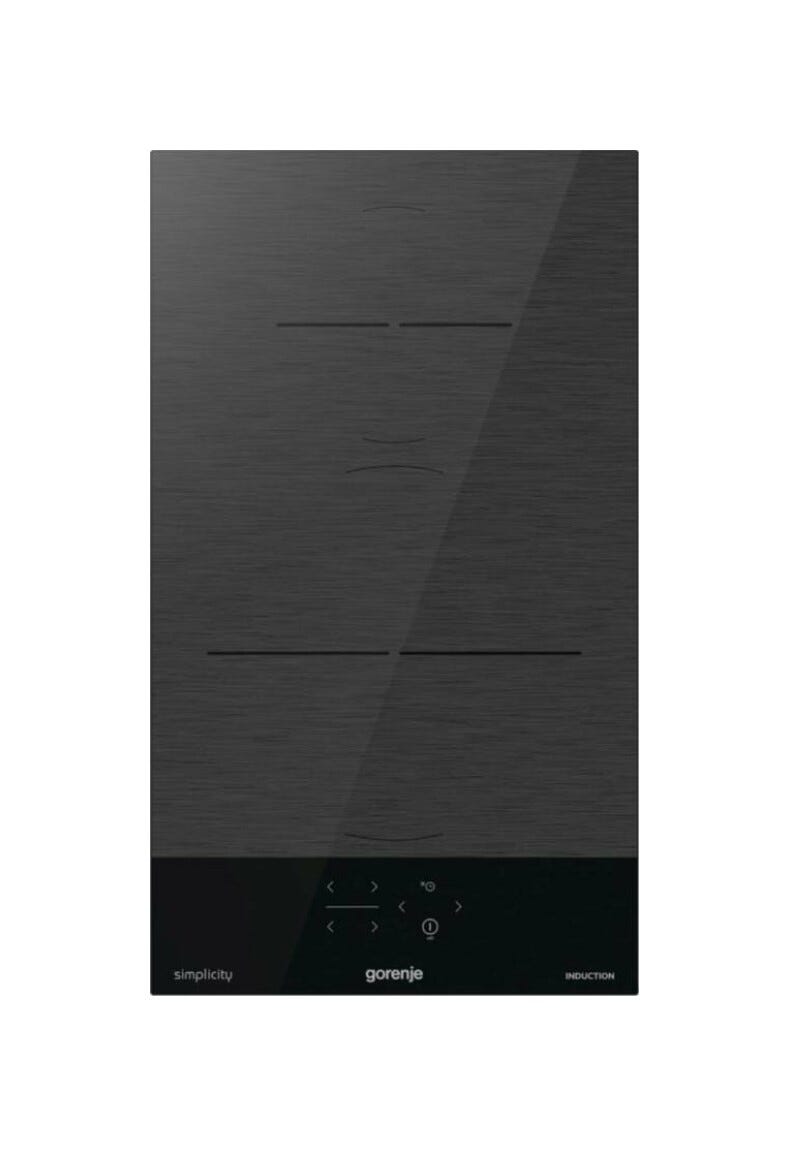 Gorenje GI3201SYBSC Piano cottura a induzione domino cm. 30 - vetro nero