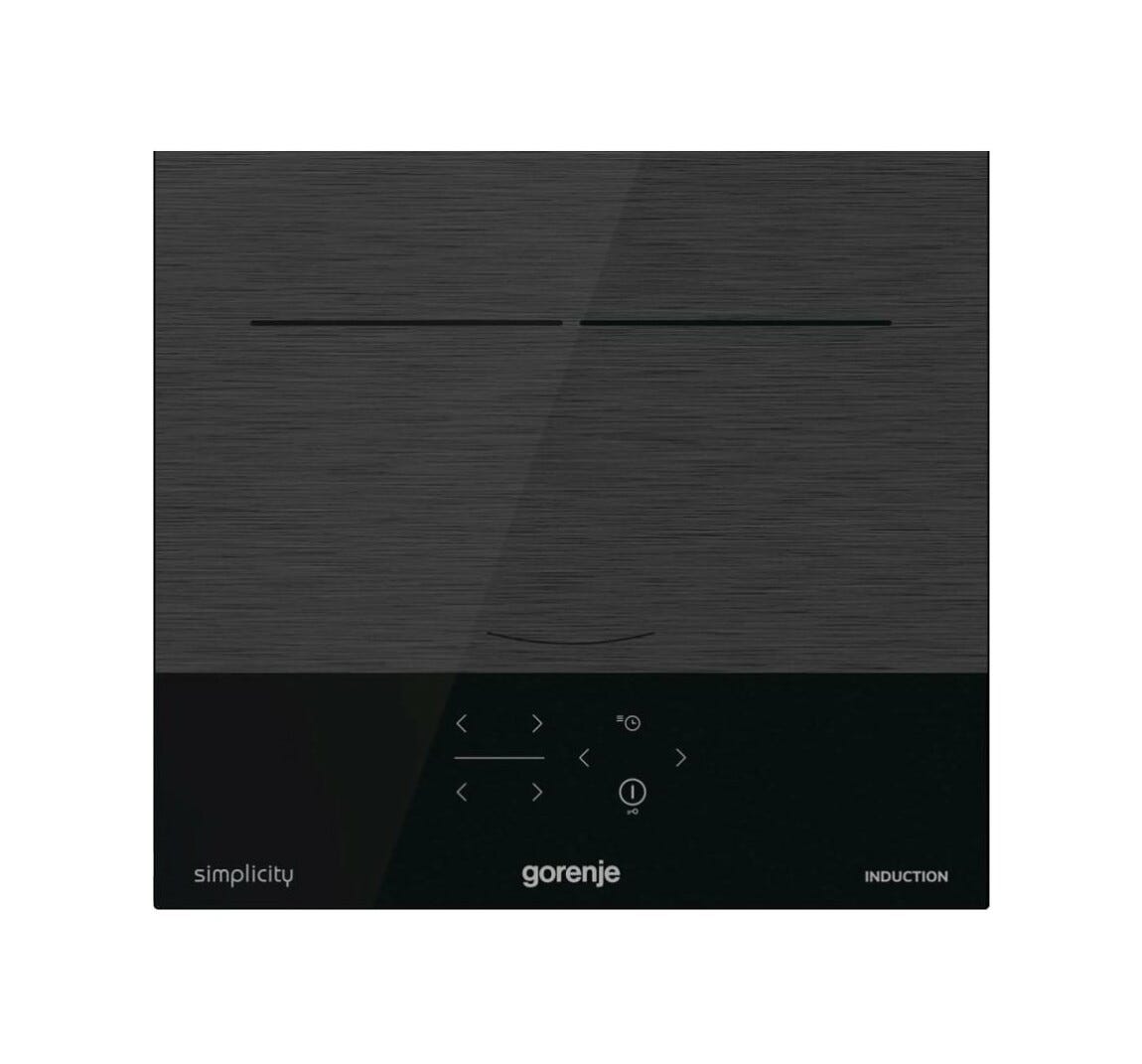 Gorenje GI3201SYBSC Piano cottura a induzione domino cm. 30 - vetro nero