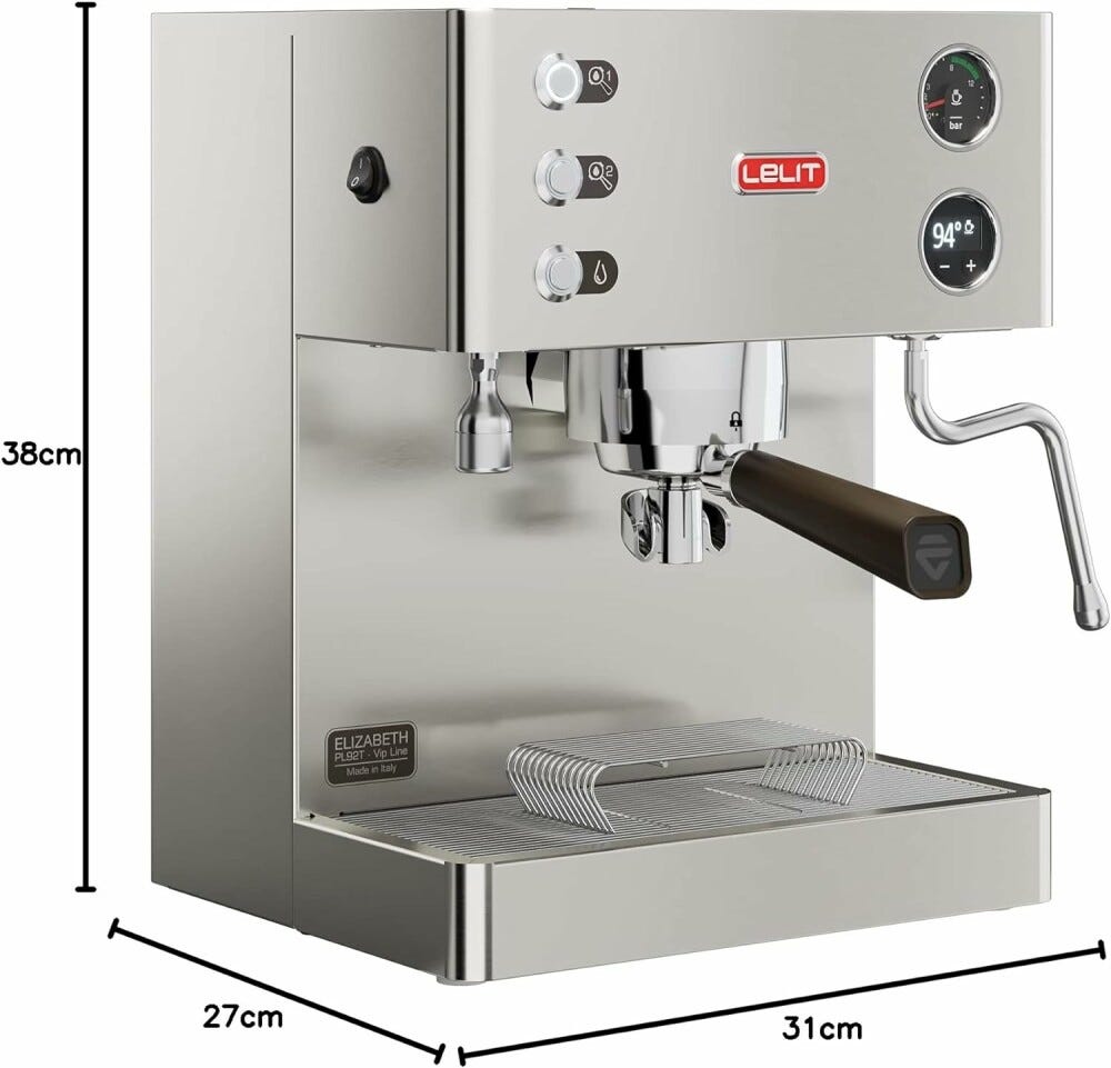 Lelit PL92T Macchina da caffè espresso - inox