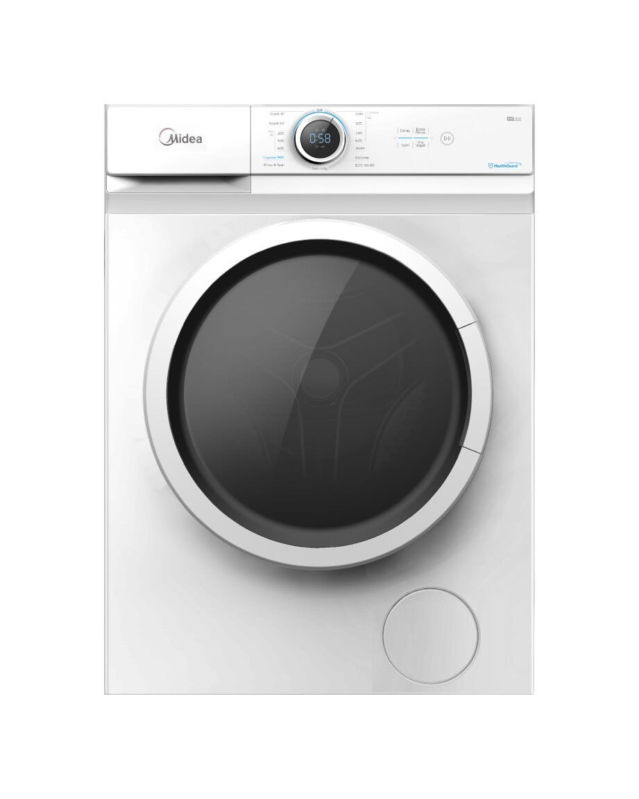 Midea MF100W90BA/W-IT Lavatrice cm. 60 - profondità cm. 50 - capacità 9 kg - bianco