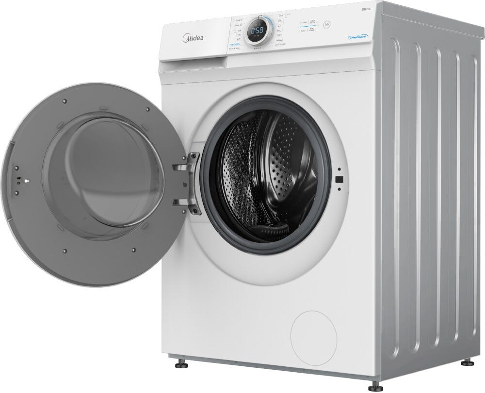 Midea MF100W90BA/W-IT Lavatrice cm. 60 - profondità cm. 50 - capacità 9 kg - bianco