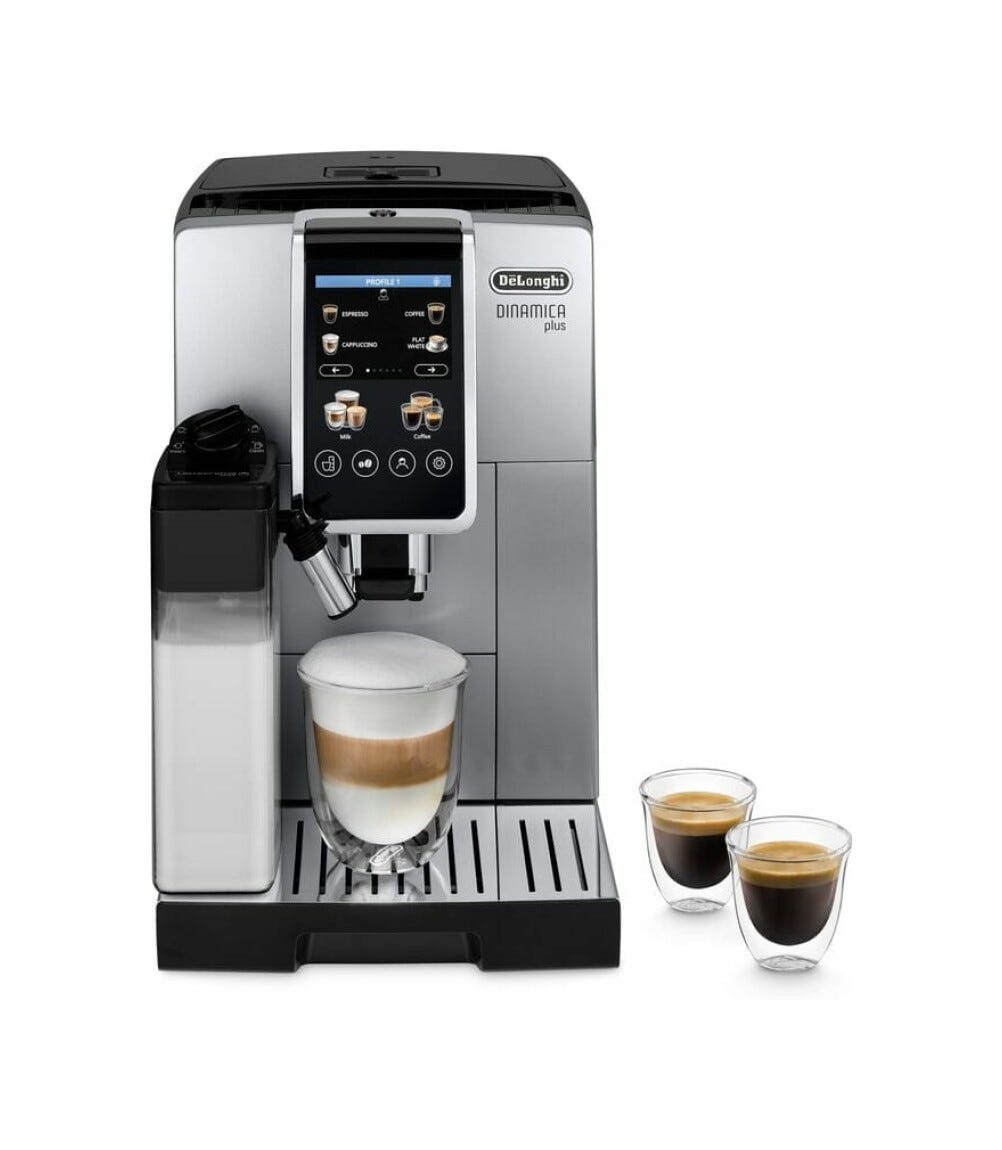 De Longhi ECAM380.85.SB Dinamica Plus Macchina per caffè automatica - nero/argento
