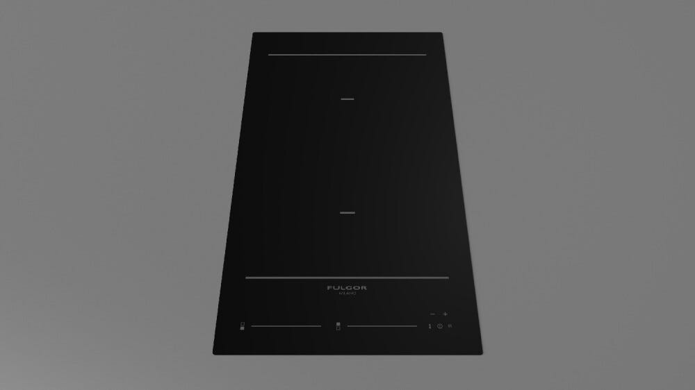 Fulgor FCH 302 ID TS BK Piano cottura a induzione domino cm. 30 - vetroceramica nero