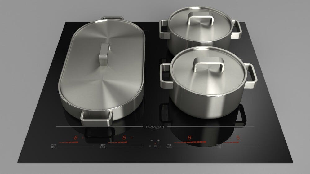 Fulgor FCH 604 ID TS BK Piano cottura a induzione cm. 60 - vetroceramica nero