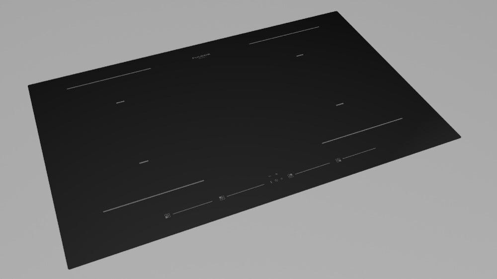 Fulgor FCH 804 ID TS BK Piano cottura a induzione cm. 80 - vetroceramica nero
