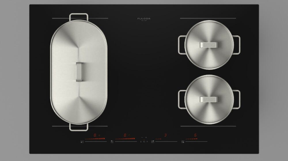 Fulgor FCH 804 ID TS BK Piano cottura a induzione cm. 80 - vetroceramica nero