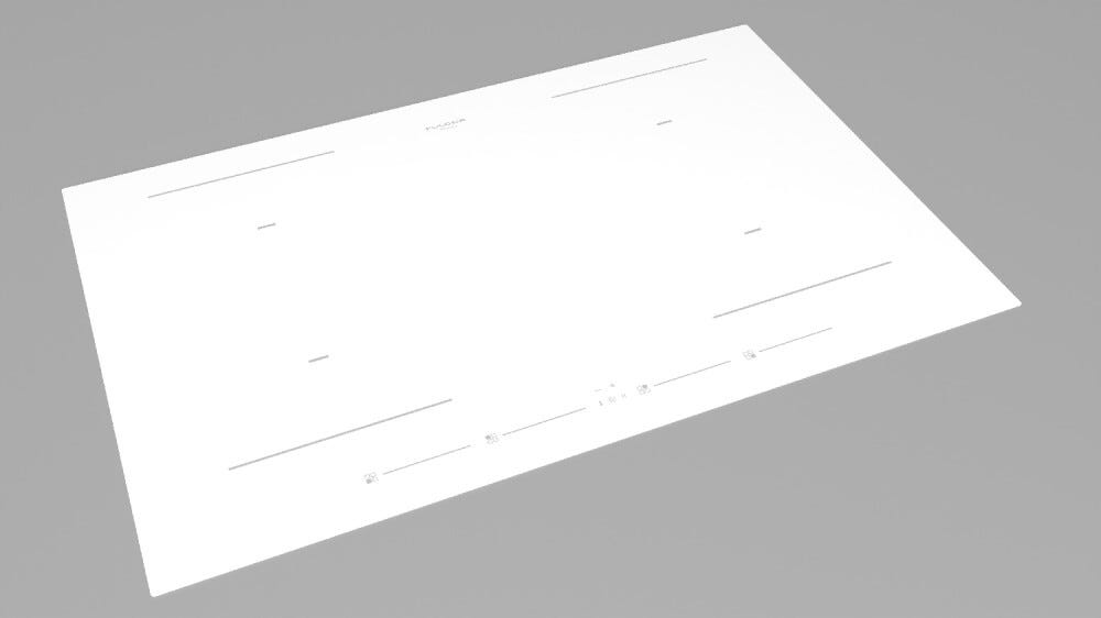 Fulgor FCH 804 ID TS WH Piano cottura a induzione cm. 80 - vetroceramica bianco