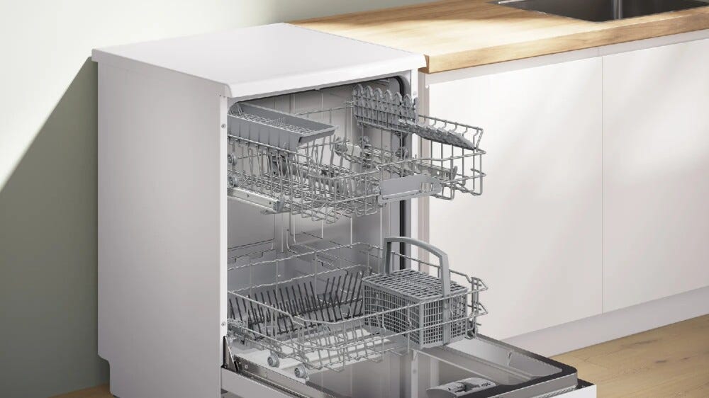Bosch SMS2HTW02E Serie 2 Lavastoviglie a libera installazione cm. 60 - 13 coperti - bianco
