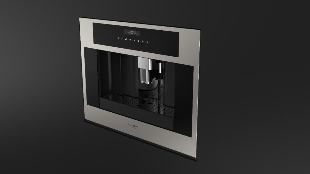 Fulgor FCM 4500 TF X Plano Macchina da caffè da incasso cm. 60 h. 45 - inox