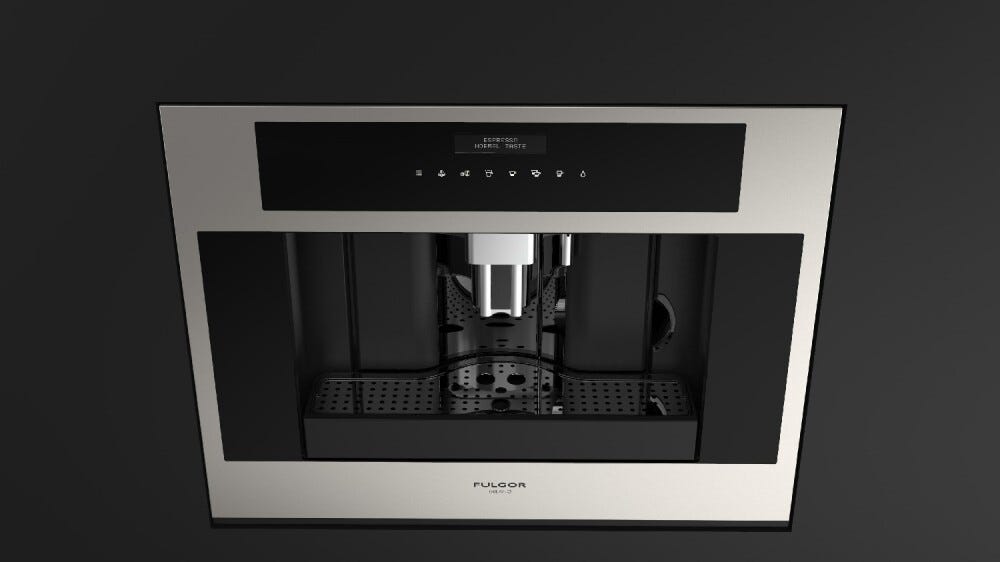Fulgor FCM 4500 TF X Plano Macchina da caffè da incasso cm. 60 h. 45 - inox