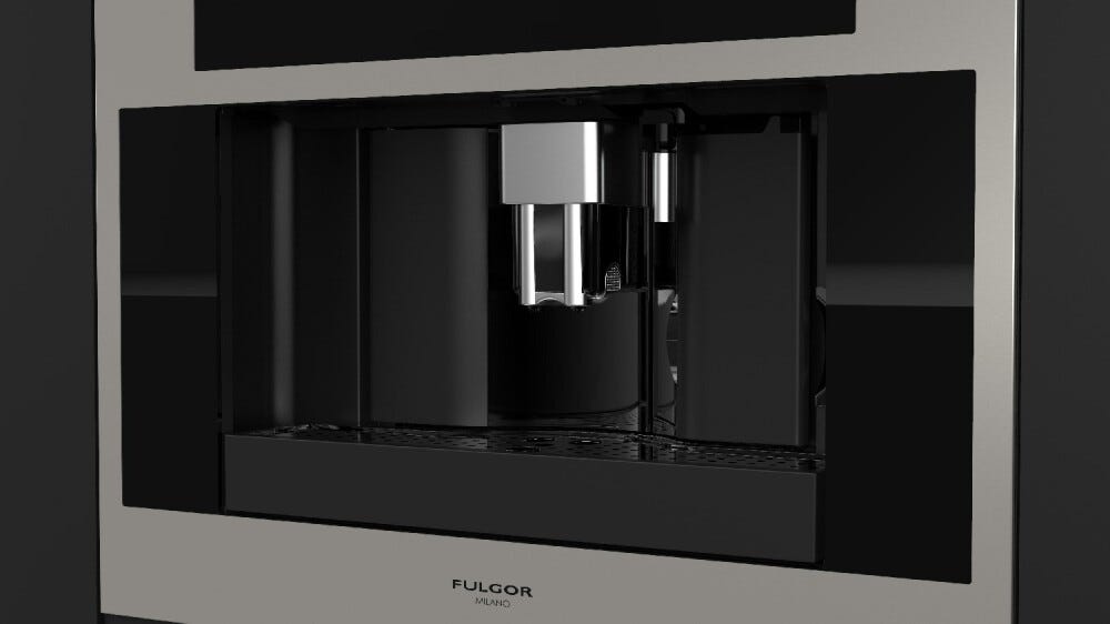 Fulgor FCM 4500 TF X Plano Macchina da caffè da incasso cm. 60 h. 45 - inox