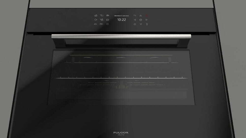 Fulgor FCO 7515 TEM BK PLANO Forno elettrico multifunzione cm. 75 - vetro nero