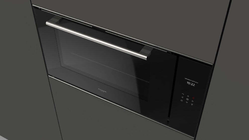 Fulgor FCO 9013 TM BK/2 Plano Forno elettrico multifunzione cm. 90 h. 48 - vetro nero