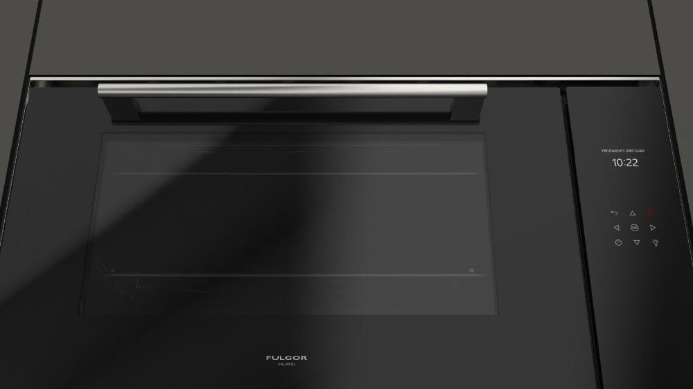 Fulgor FCO 9013 TM BK/2 Plano Forno elettrico multifunzione cm. 90 h. 48 - vetro nero