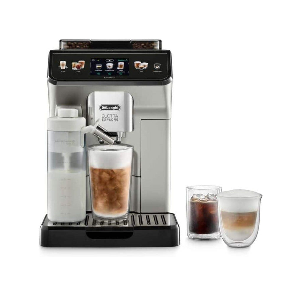 De Longhi ECAM450.65.S Eletta Explore Macchina per caffè automatica - nero/argento