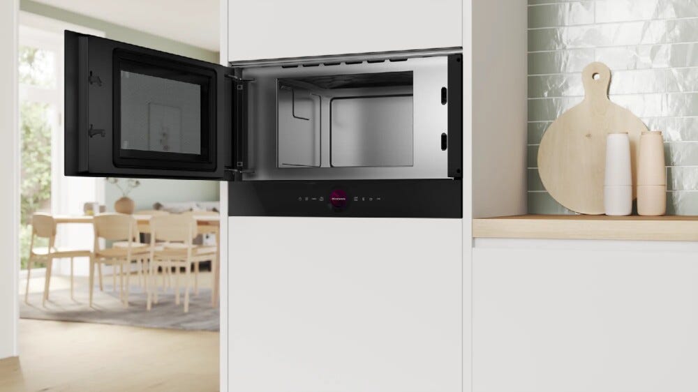 Bosch BFL7221B1 Serie 8 Forno a microonde da incasso cm. 60 - nero