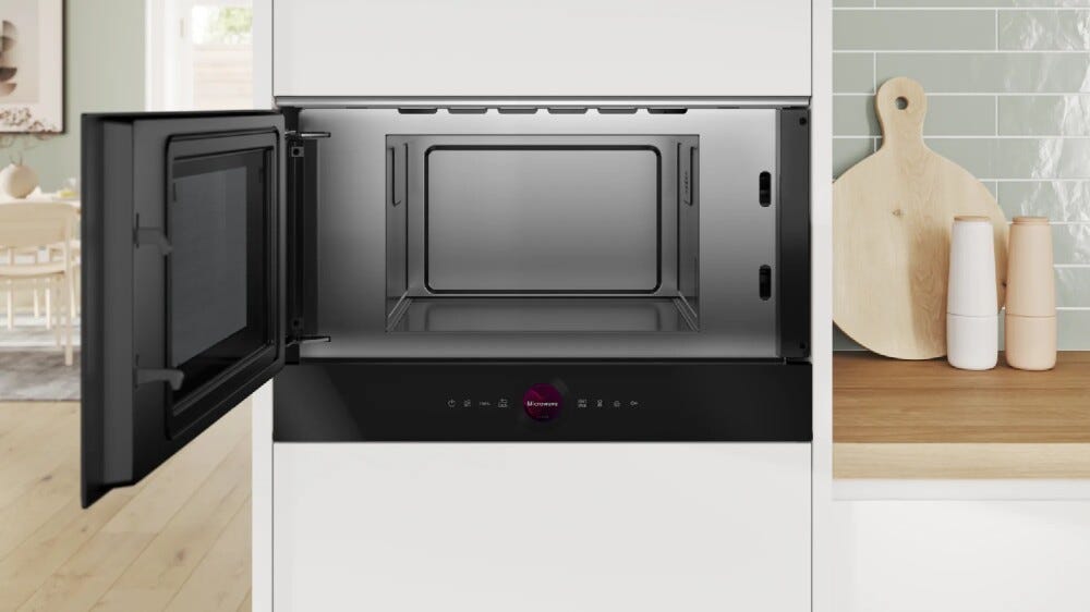 Bosch BFL7221B1 Serie 8 Forno a microonde da incasso cm. 60 - nero