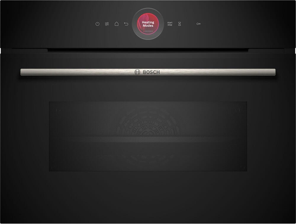 Bosch CMG7241B1 Serie 8 Forno combinato microonde da incasso H. 45 - nero