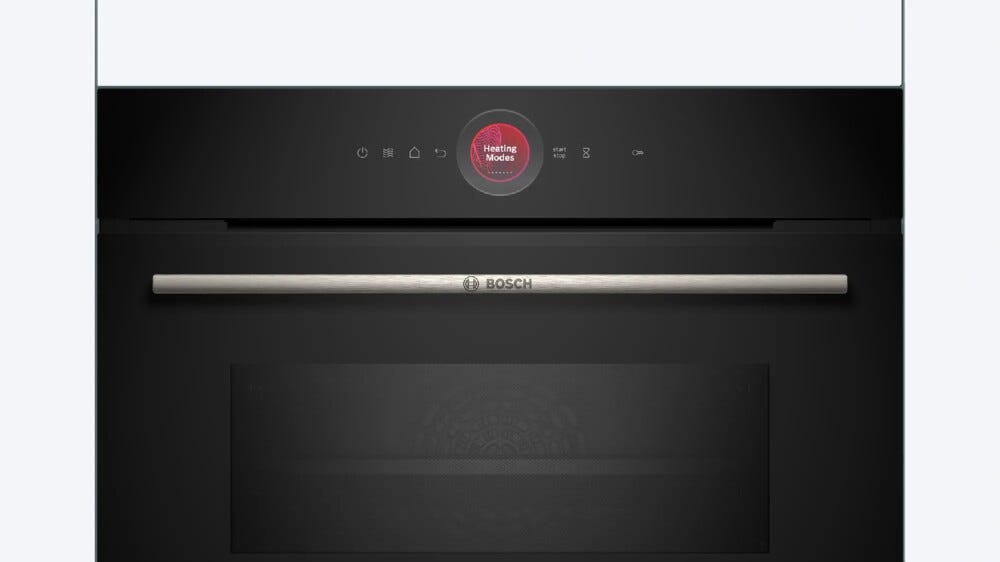 Bosch CMG7241B1 Serie 8 Forno combinato microonde da incasso H. 45 - nero