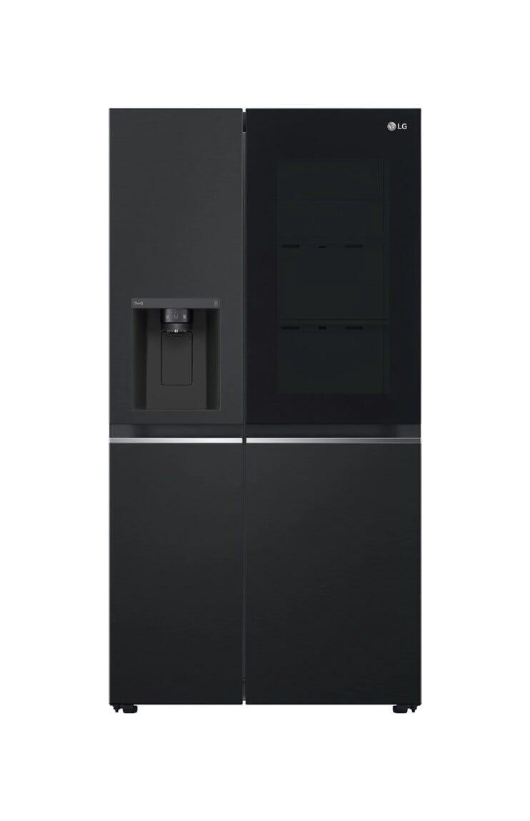 LG GSGV81EPLL Frigorifero side by side - cm. 91 h. 179 - lt. 635 - nero opaco