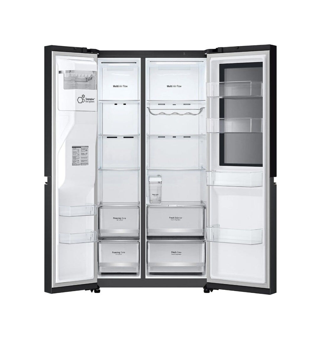 LG GSGV81EPLL Frigorifero side by side - cm. 91 h. 179 - lt. 635 - nero opaco