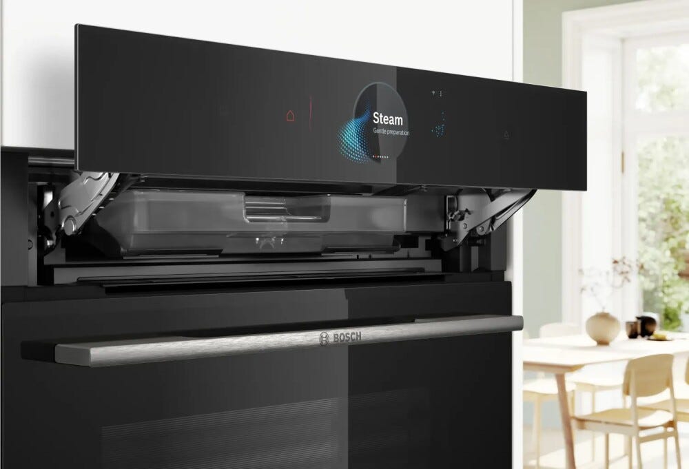 Bosch HRG7784B1 Serie 8 Forno a vapore pirolitico cm. 60 - nero