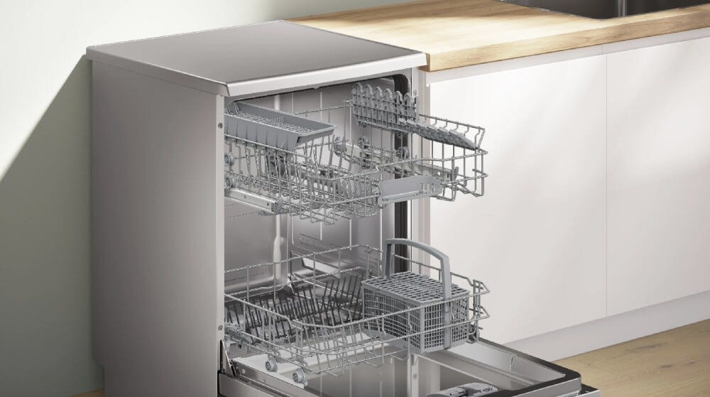 Bosch SMS2HTI02E Serie 2 Lavastoviglie a libera installazione cm. 60 - 13 coperti - inox