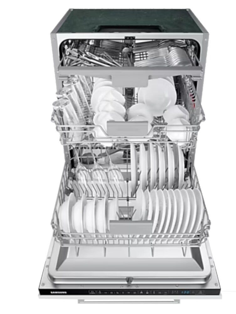Samsung DW60CG550I00 Lavastoviglie da incasso 14 coperti, 7 programmi, Auto Open, cerniere sliding