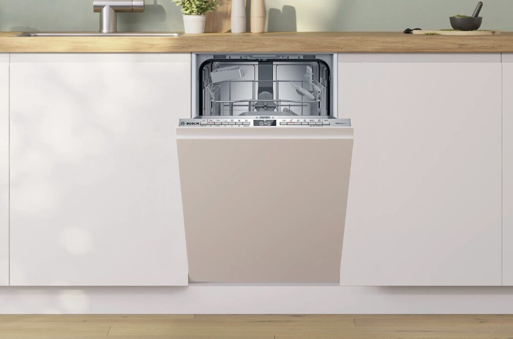 Bosch SPV4HKX10E Lavastoviglie integrata totale cm. 45 - 10 coperti