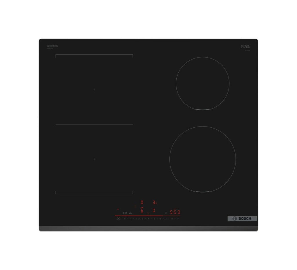 Bosch PVS631HB1E Serie 6 Piano cottura induzione cm. 60 - vetroceramica nero