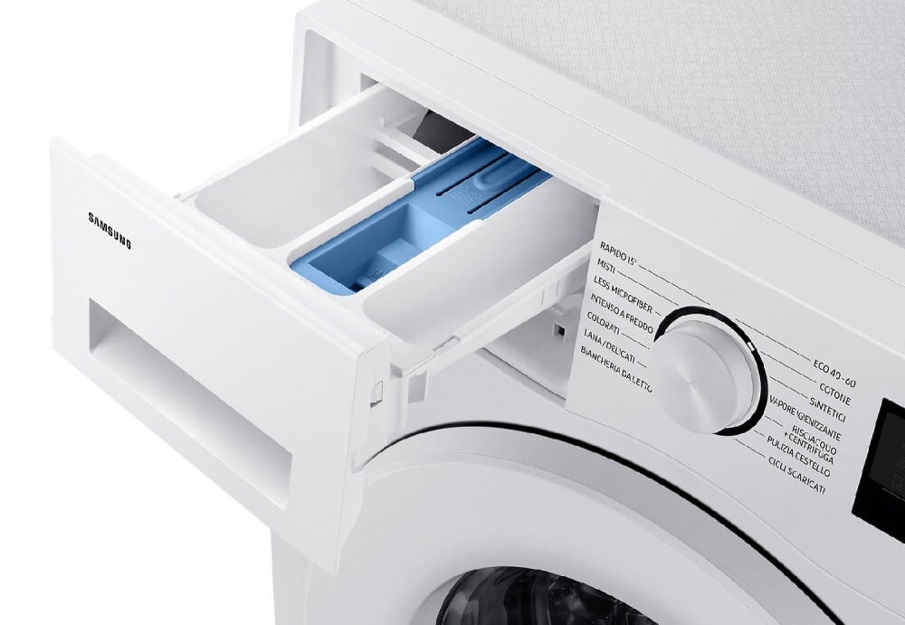 Samsung WW90CGC04DTEET Crystal Clean Lavatrice cm. 60 - capacità 9 kg - bianco