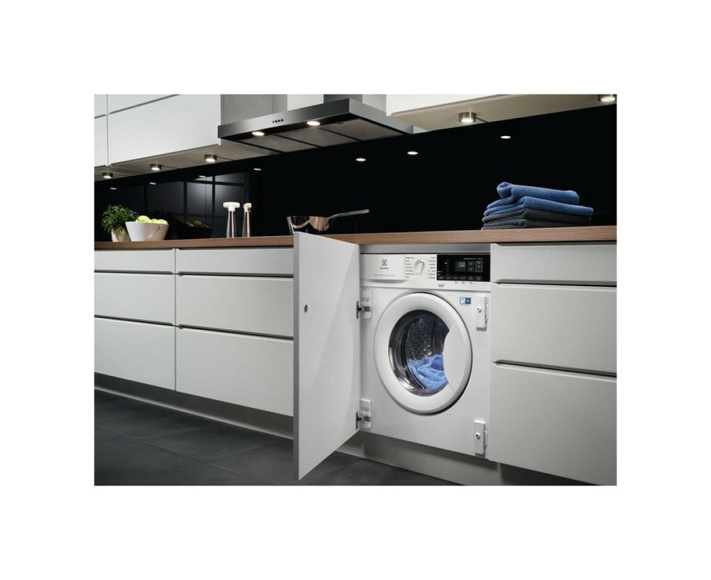 Electrolux EW7W674BI Serie 700 DualCare Lavasciuga da incasso cm. 60 - lavaggio 7 kg - asciugatura 4 kg - bianco