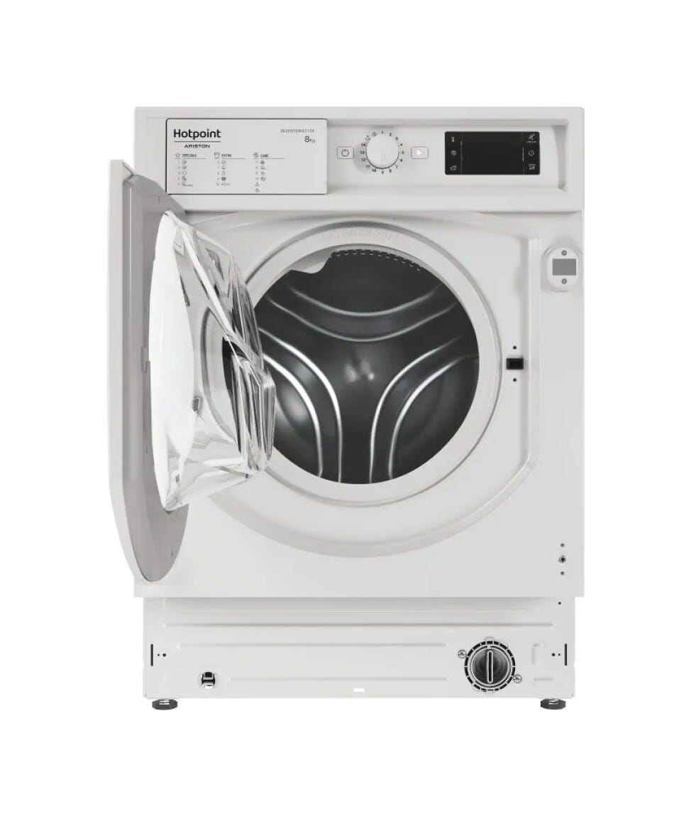 Hotpoint Ariston BI WMHG 81485 EU Lavatrice da incasso cm. 60 - capacità 8 kg - bianco