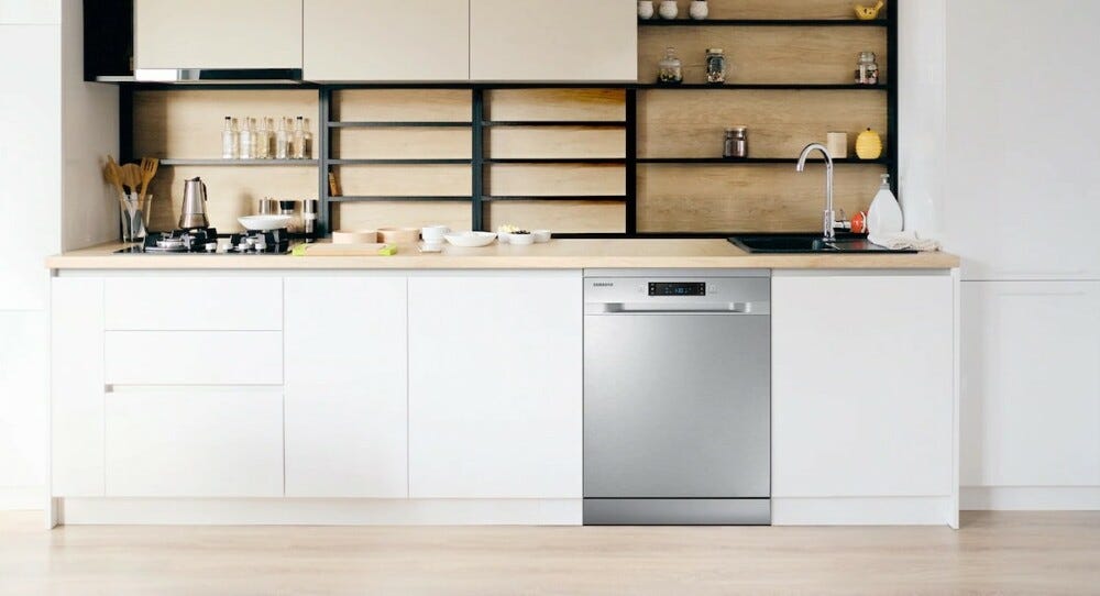 Samsung DW60CG550FSRET Lavastoviglie a libera installazione cm. 60 - 14 coperti - inox