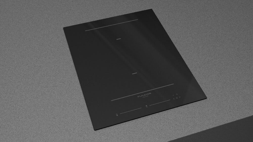 Fulgor FSH 402 ID TS BK Piano cottura a induzione cm. 40 - vetroceramica nero