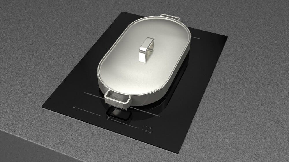 Fulgor FSH 402 ID TS BK Piano cottura a induzione cm. 40 - vetroceramica nero