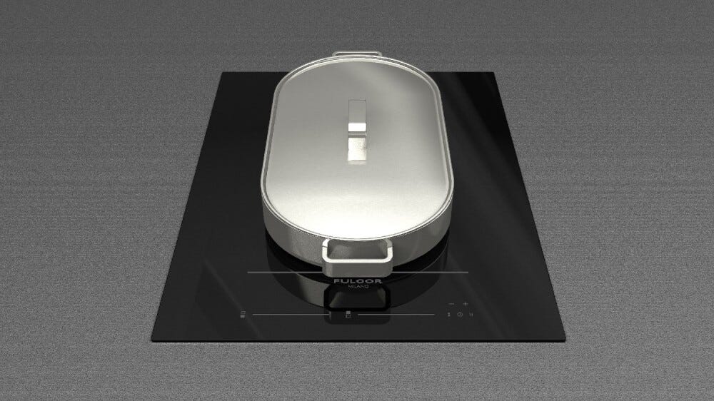 Fulgor FSH 402 ID TS BK Piano cottura a induzione cm. 40 - vetroceramica nero