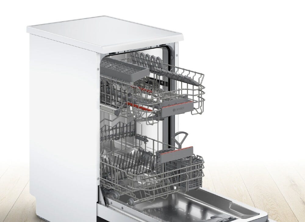 Bosch SPS4HKW49E Serie 4 Lavastoviglie a libera installazione cm. 45 - 10 coperti - bianco