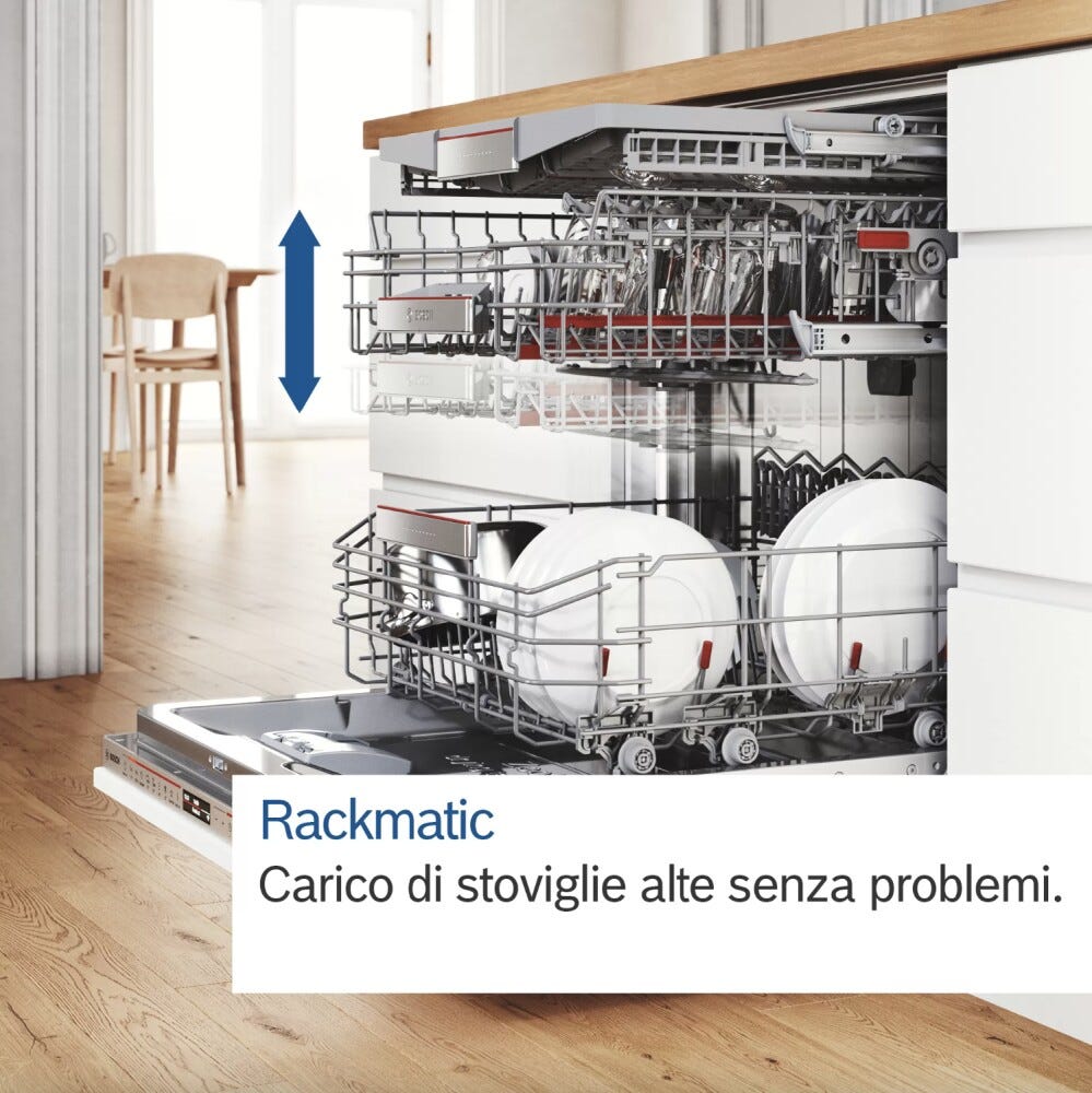 Bosch SBH4ECX21E Serie 4 Lavastoviglie integrata totale cm. 60 - 14 coperti