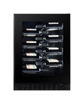 Temptech CPROX60SRB Copenhagen Cantina vini da incasso cm. 60 h. 81 - 40 bottiglie - nero